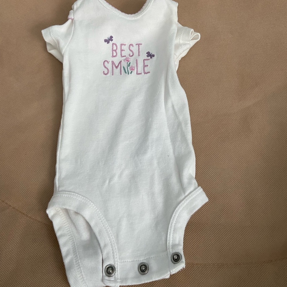 Best smile girl onesie